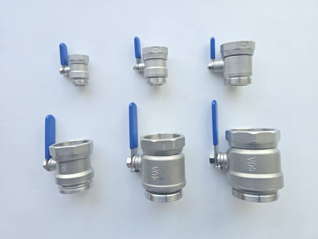 무단수볼밸브 (바깥나사용)